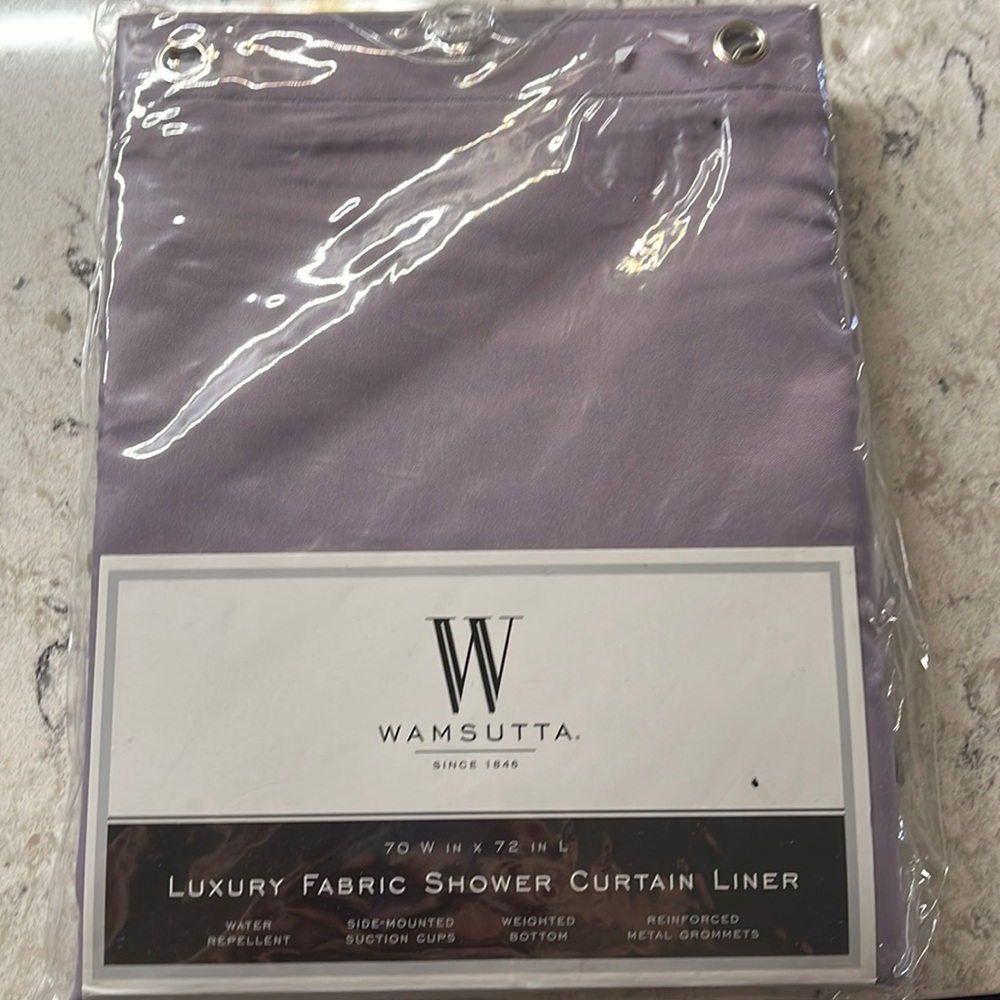 Luxury Shower curtain liner
